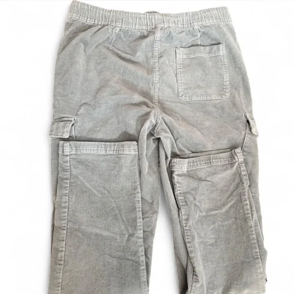 Men's Gray Cargo Pants - Picture 3 of 4